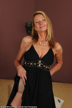Elegant housewife Pam from AllOver30 looking great for 51 years old