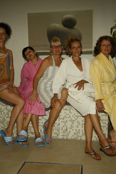 These women came to relax and unwind