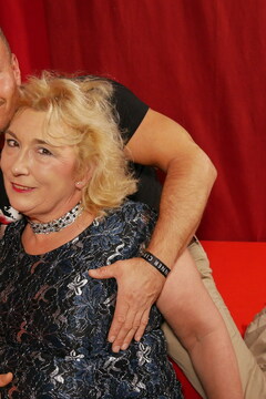 This German grandma has loads of fun with her muscled toy boy